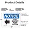 Signmission Fuel Shutoff Push Button (Left Arrow), 18 in W x Rectangle, Aluminum OS-2PACK-NS-A-1218-L-12941 - alternate 2